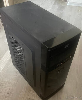 PC skříň FORTE Mini tower se zdrojem 400 W