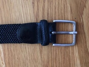 Pásek Gant elastický, černý, 90 cm