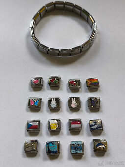Italian bracelet & charms