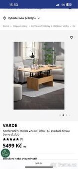 Konferenční stolek Varde