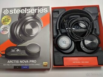 Bezdrátová sluchátka Steelseries arctis nova pro
