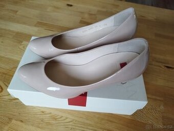 Dámské kožené lakované lodičky HÖGL - nové (1 x nošené)