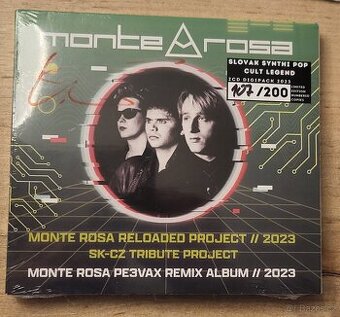 Prodám 2CD Monte Rosa ‎– Reloaded Project : RARITA z 2023
