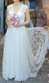 Svatební šaty Pronovias č. EU 38