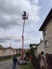 pronájem  - přívěsná plošina