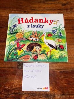 Krásné leporelo Hádanky z louky, krásný stav