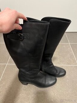 ECCO kožené kozačky