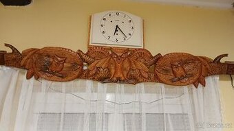 Vyřezávané konzole 4 kusy