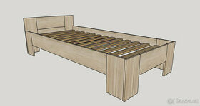 Jednolůžková postel