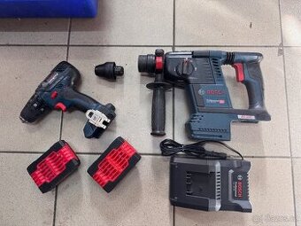 Aku Set Bosch gbh 18v-26f + gsr18-2Li+