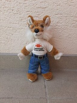 Reklamni plyšák čmss liška