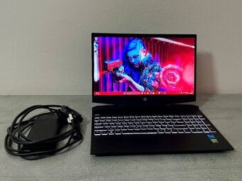 HERNÍ NOTEBOOK HP I5 11300H/8GB RAM/RTX 3050/512GB SSD