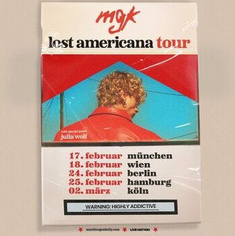 MGK Lost Americana Tour Vídeň 18.2.2026