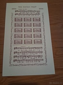 Aršíky KDM 1Kč a 2Kč + originální destičky, zk. Vrba