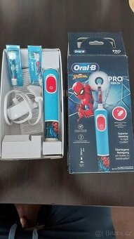 Elektrický zubní kartáček Pro Kids Spiderman