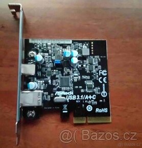 Asmedia-1142 USB3 řádič Controller PCI-E