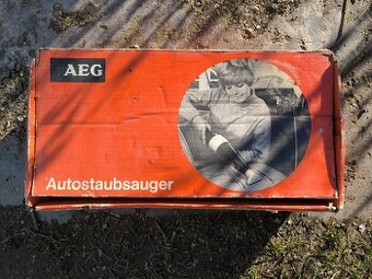 AEG autovysavač 6V, oldtimer