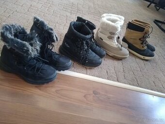 zimní dívčí boty, dámské