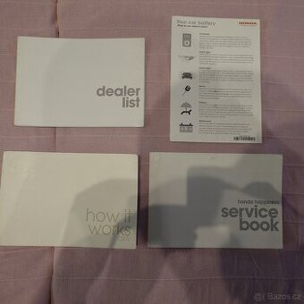 Honda servisní knížka + návod Honda CR-V