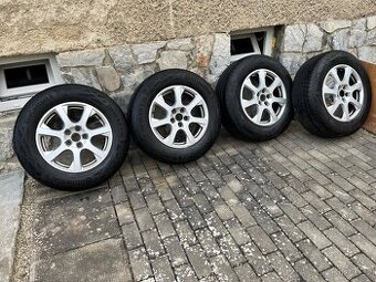 Originální alu kola Audi 17” včetně letních pneu