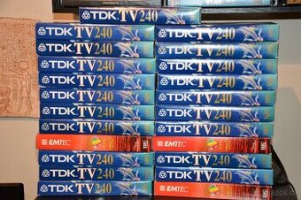 VHS Videokazety na nahrávání