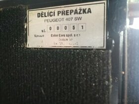 Prodám dělící přepážku Peugeot 407 SW