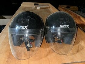 Prodám 2x helmu GREX J2  XL a S - 1