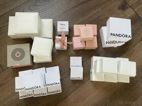 krabičky a taštičky na šperky Pandora a Swarovski