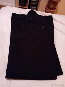 Černé dámské kalhoty(Kik)vel.44 nové