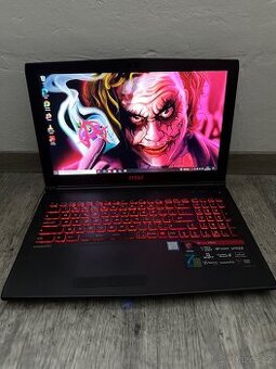HERNÍ NOTEBOOK MSI-i5/SSD+HDD/GTX/WIN
