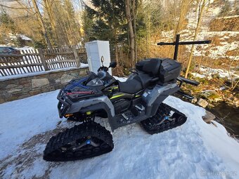 CF moto 1000+ snežné pásy