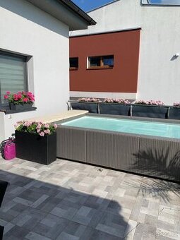 Nadzemní bazén s vířivkou Playa Laghetto