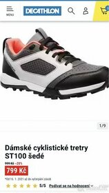 Cyklisticke boty Decathlon vel.37