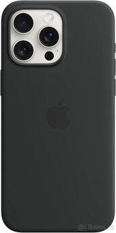 Apple iPhone 15 Pro Max Silikonový kryt s MagSafe černý