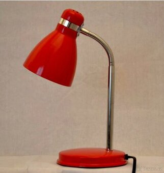 Stolní lampa-Červená