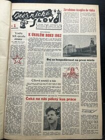 týdeník Hornické slovo Důl Stonava - 1