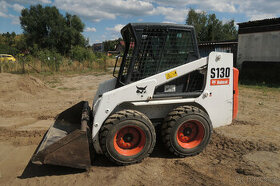 Zapůjčím kolový smykový nakladač Bobcat S130 - 1