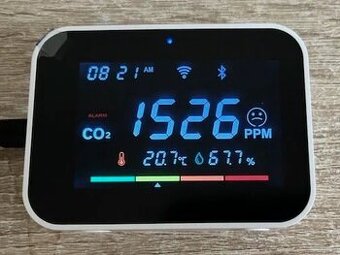 Měření CO2, detektor oxidu uhličitého BOT WiFi CO2 - 1