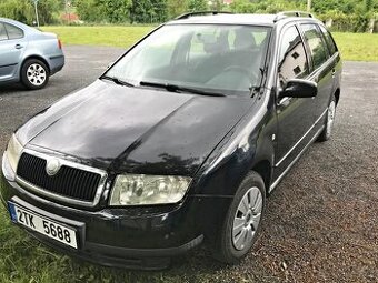 ŠKODA FABIA Kombi 1.4i 7/2005 KLIMA, TAŽNÉ, 2.MAJ ČR, 153TKM
