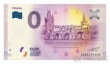 0 Euro bankovka PRAHA - Pražský hrad alebo Karluv most