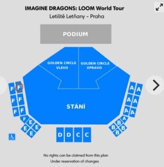 Imagine Dragons - Praha - 2x TOP miesta - aktualne