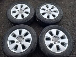 Prodám sadu Orig ALU kol Audi 225/60R16 zimní