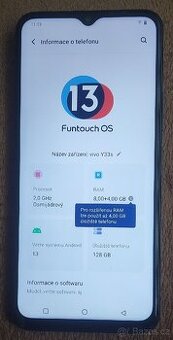 Mobilní telefon Vivo y33s, 8/128GB