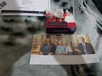 ANGLIE - Four Generations of Royalty 2018 £5 stříbrná