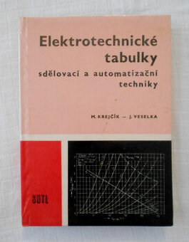 Elektrotechnické tabulky sdělovací a automatizační techniky