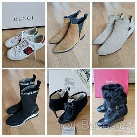 GUCCI, KORS, ACNE, GEOX, BURBERRY obuv vel. 37 - - 1