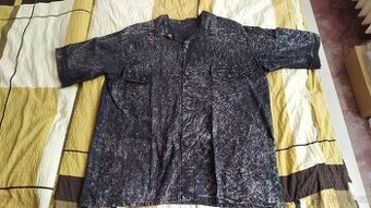 PÁNSKÁ - CHLAPECKÁ JEANS TMAVÁ KOŠILE XL