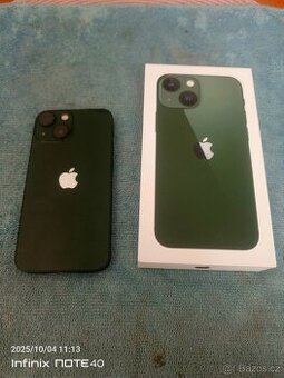 iPhone 13 mini, 80% baterie