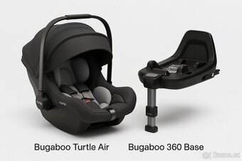 NOVÝ Set autosedačka a základna Bugaboo by Nuna (Turtle Air)