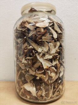 Sušené houby, hřiby, mix